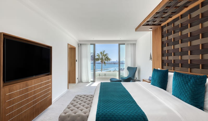 PHOTO 1 - Parklane Limassol - Accommodation - Panoramic Junior Suite - Bedroom LR